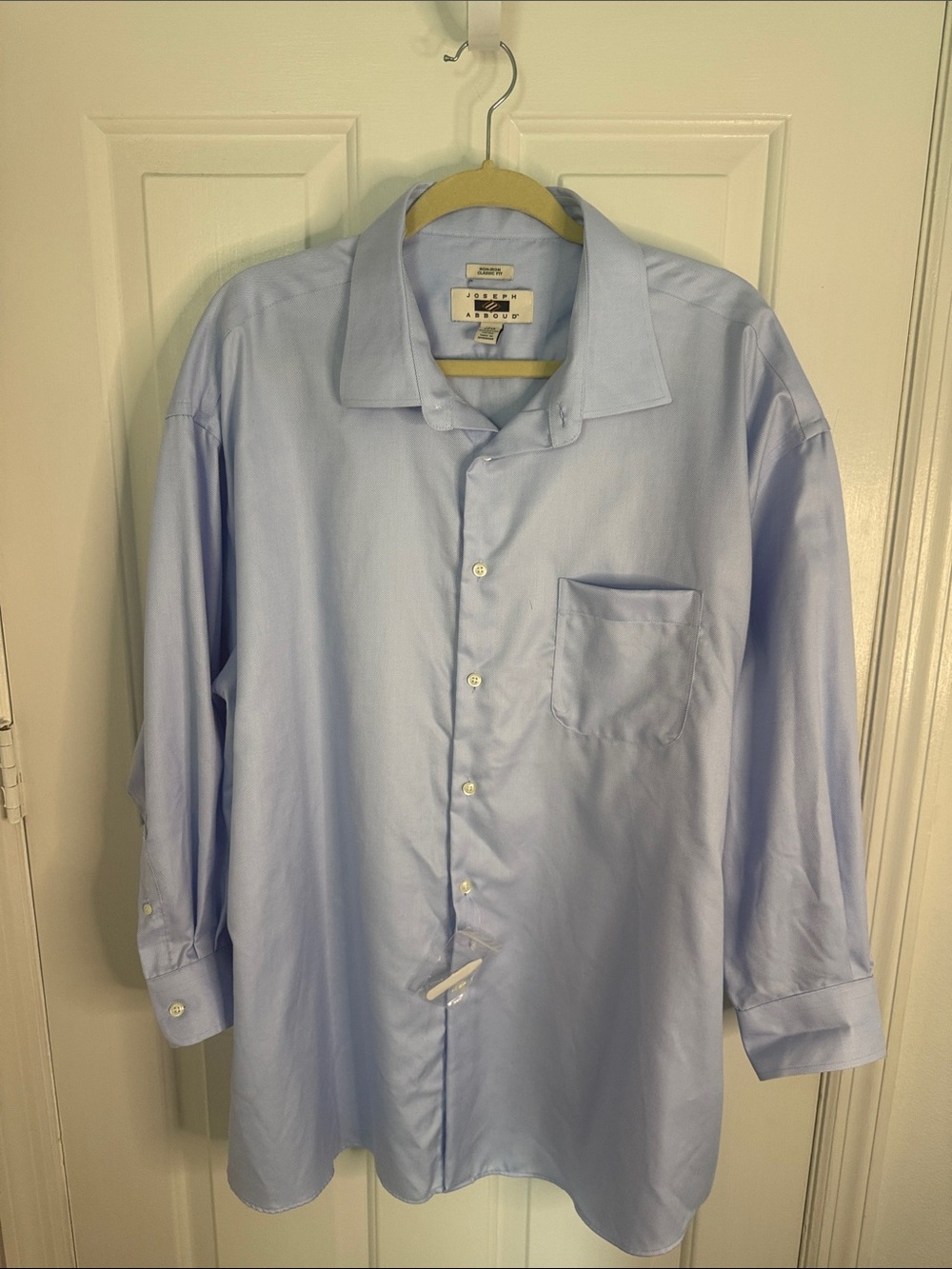 NEW Joseph Abboud Men's Dress Shirt - Classic Fit,Non Iron 100% Egyptian Cotton